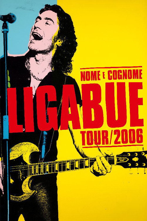 Movie poster for Ligabue - Nome e Cognome Tour Stadio (2006)