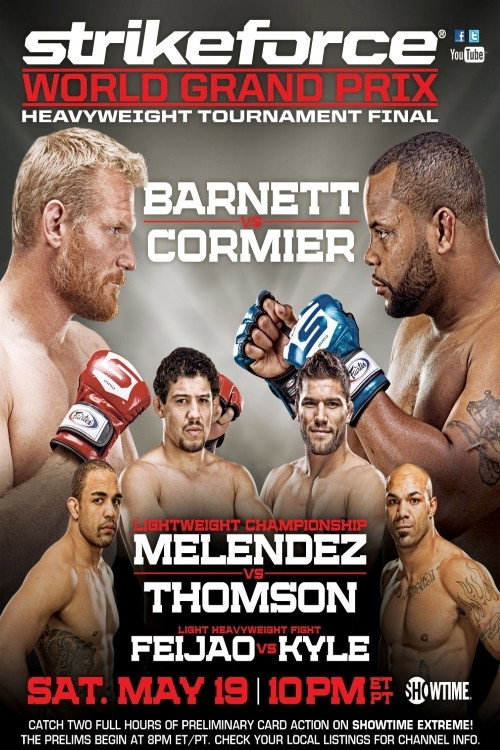 Movie poster for Strikeforce: Barnett vs. Cormier (2012)