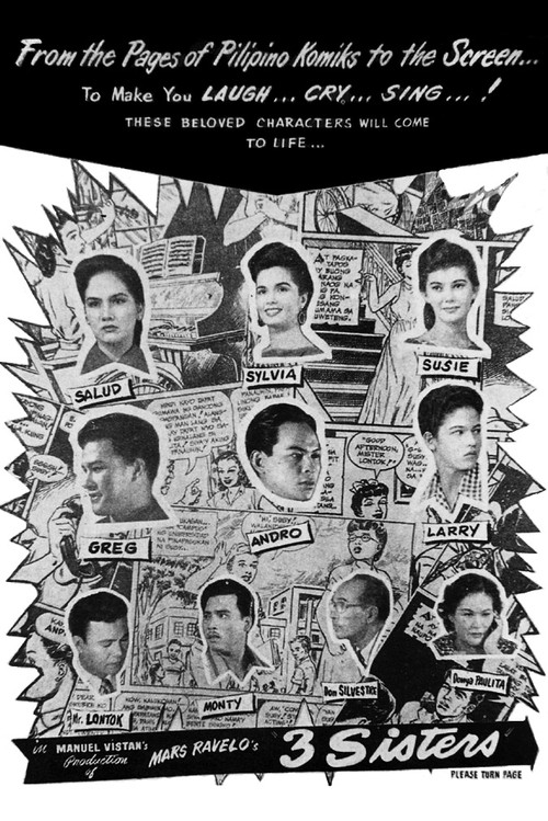 Movie poster for 3 Sisters (1954)