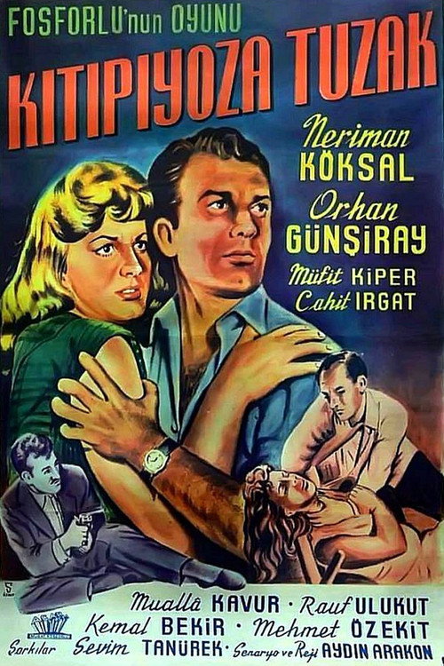 Movie poster for Fosforlu'nun Oyunu: Kıtıpiyoza Tuzak (1959)
