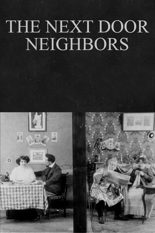 Movie poster for The Next Door Neighbors (1909)