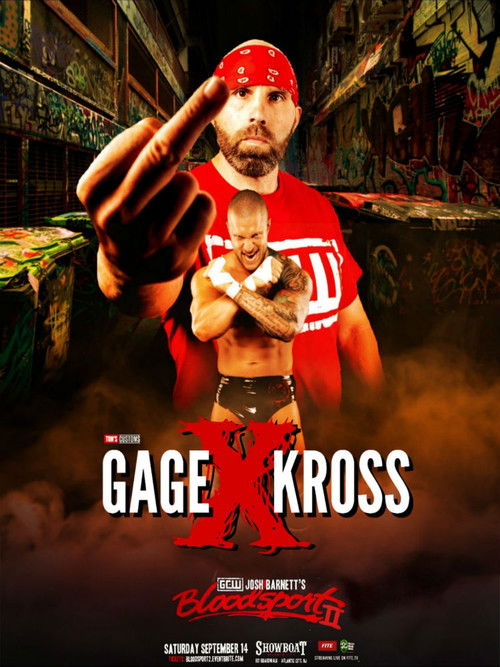 Movie poster for GCW Josh Barnett's Bloodsport II (2019)