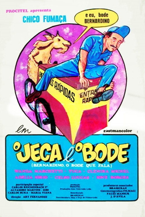 Movie poster for O Jeca e o Bode (1972)