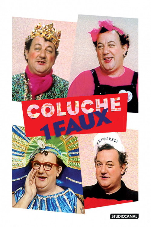 Coluche 1 faux poster