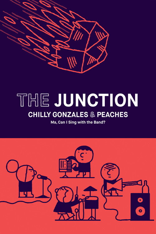 Movie poster for The Junction - Chilly Gonzales & Peaches (2016)