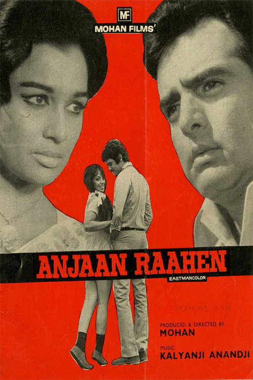 Movie poster for Anjaan Raahen (1974)