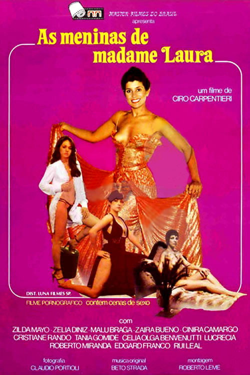 Movie poster for As Meninas de Madame Laura (1983)