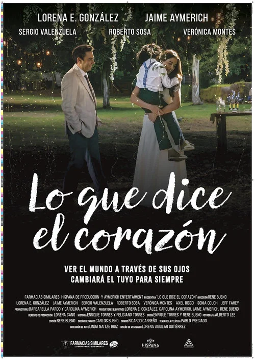 Movie poster for Lo que dice el corazón