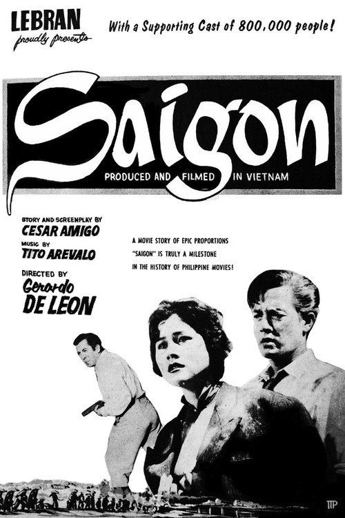 Movie poster for Saigon (1956)
