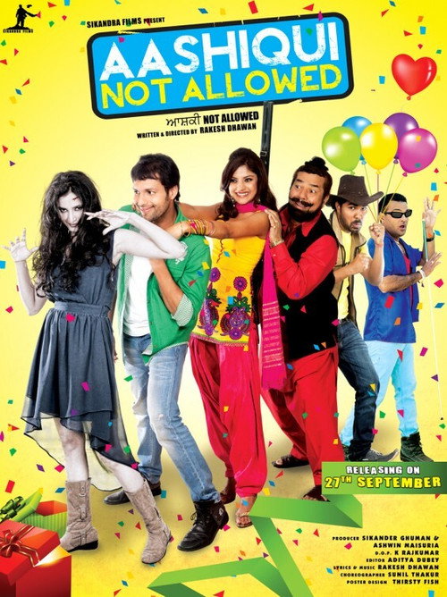 Movie poster for Aashiqui Not Allowed (2013)