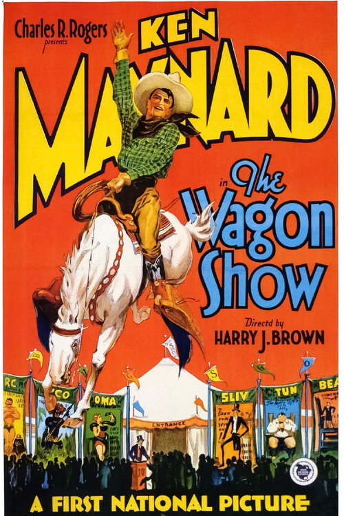 Movie poster for The Wagon Show (1928)