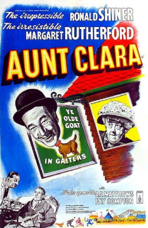 Movie poster for Aunt Clara (1954)