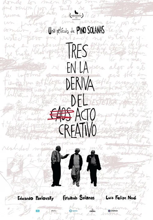 Movie poster for Three in the Drift of the Creative Act (2021)