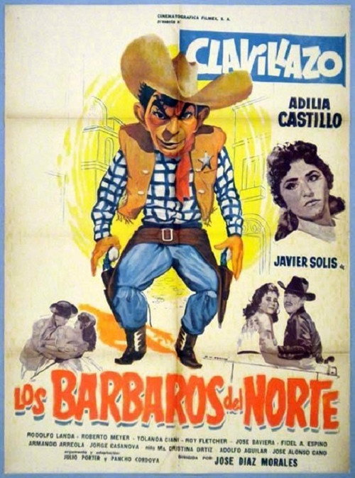 Movie poster for Los bárbaros del norte (1962)