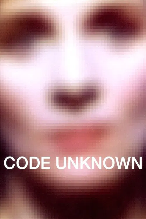 Movie poster for Code Unknown (2000)