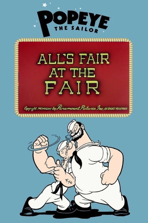 Movie poster for All's Fair at the Fair (1947)