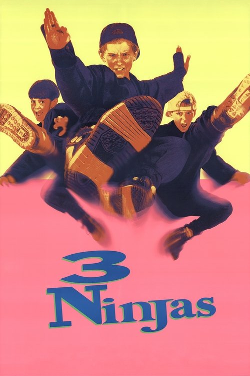 Movie poster for 3 Ninjas (1992)