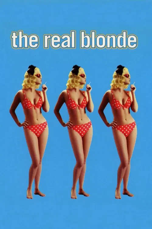 Movie poster for The Real Blonde (1998)