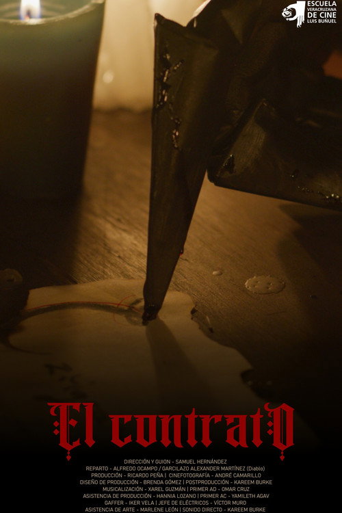 Movie poster for El Contrato (2023)