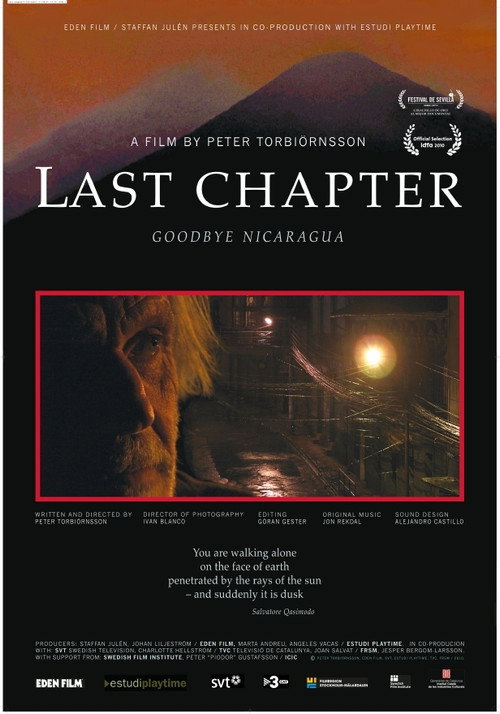 Movie poster for Last Chapter: Goodbye Nicaragua (2011)