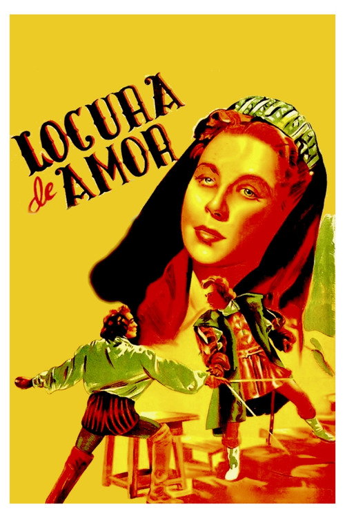 Movie poster for Locura de amor (1948)
