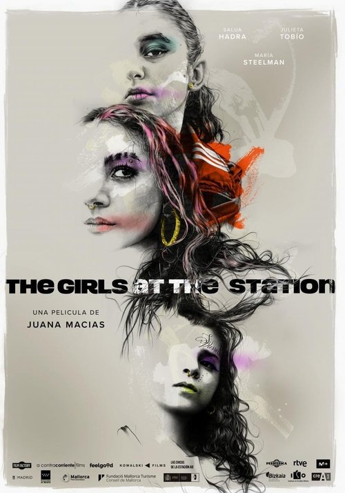 Movie poster for The Girls at the Station (2024)