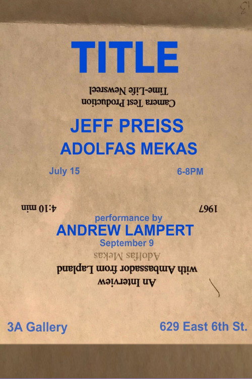 Movie poster for An Interview with the Ambassador from Lapland (1967)