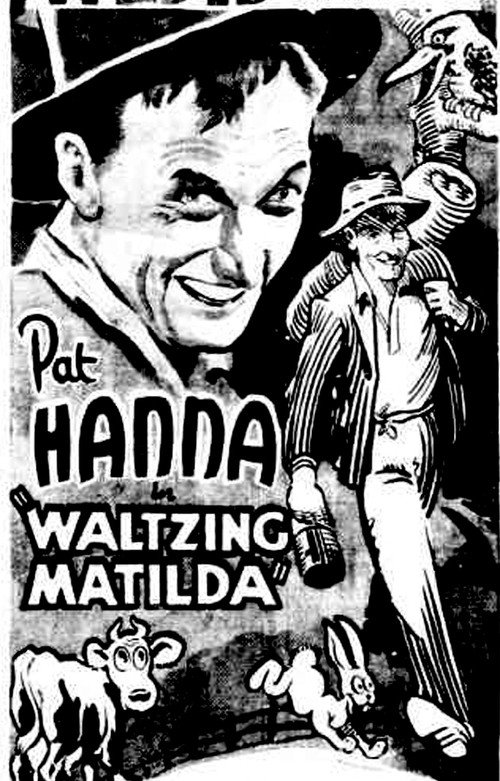 Movie poster for Waltzing Matilda (1933)