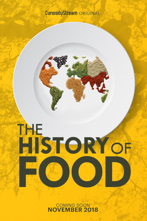 Series poster for The History of Food (2018)