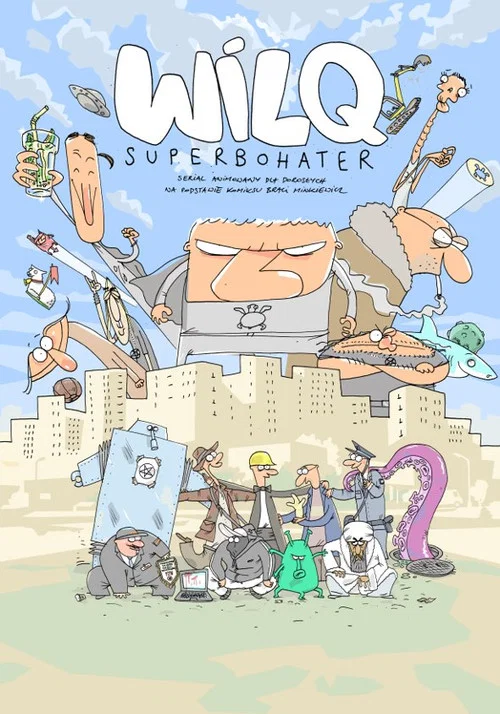 Series poster for Wilq Superbohater (2019)