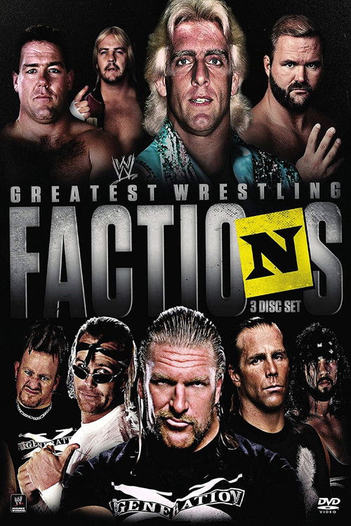 Movie poster for WWE Greatest Wrestling Factions (2014)