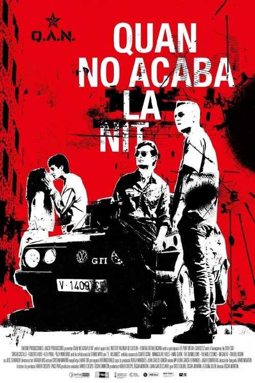 Movie poster for Quan no acaba la nit (2023)