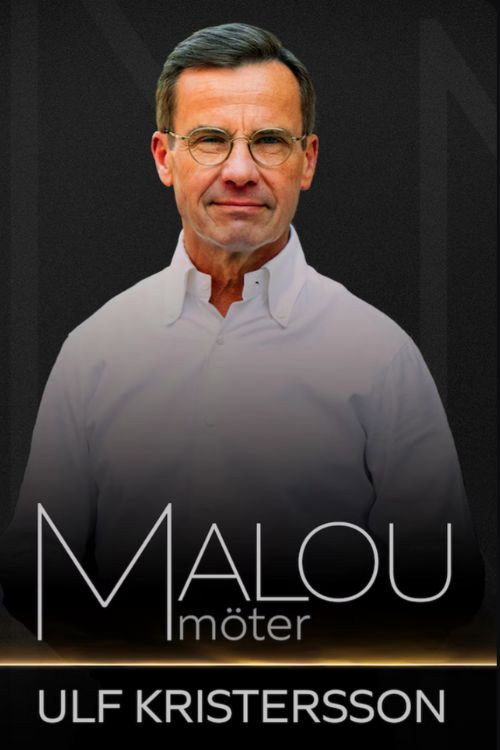 Movie poster for Malou möter Ulf Kristersson (2024)
