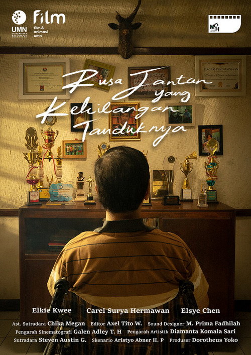 Movie poster for Rusa Jantan Yang Kehilangan Tanduknya (2023)