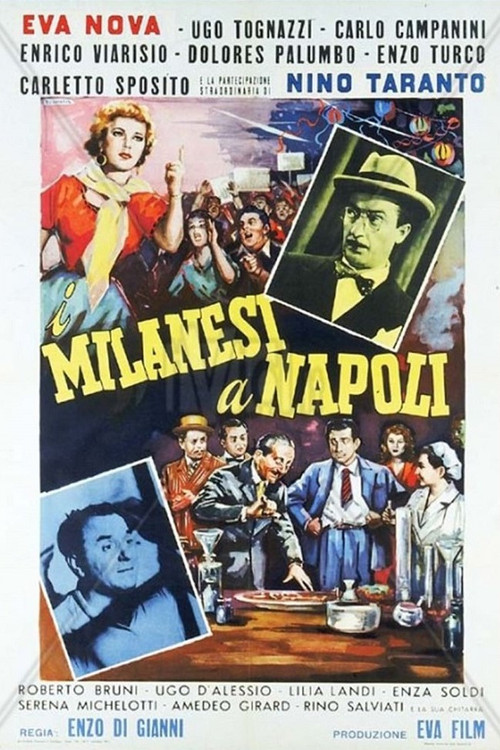 Movie poster for I milanesi a Napoli (1954)