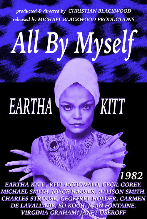 Movie poster for All by Myself: The Eartha Kitt Story (1982)
