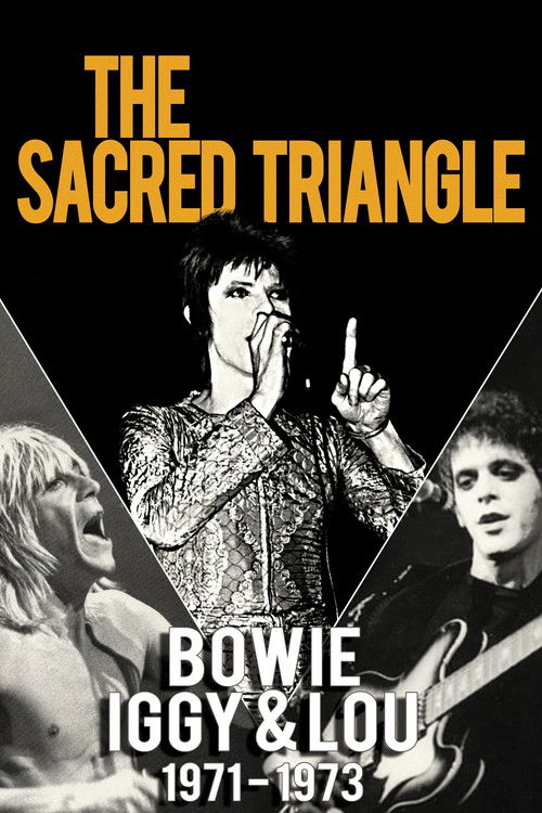 Movie poster for Bowie, Iggy & Lou 1971-1973: The Sacred Triangle (2010)