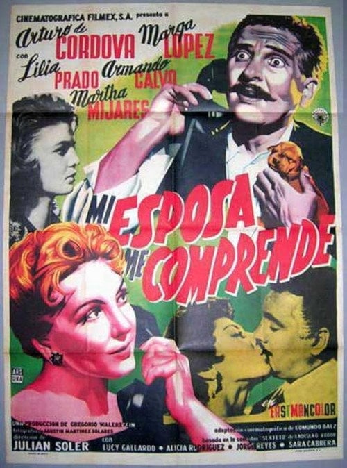Movie poster for Mi esposa me comprende (1959)