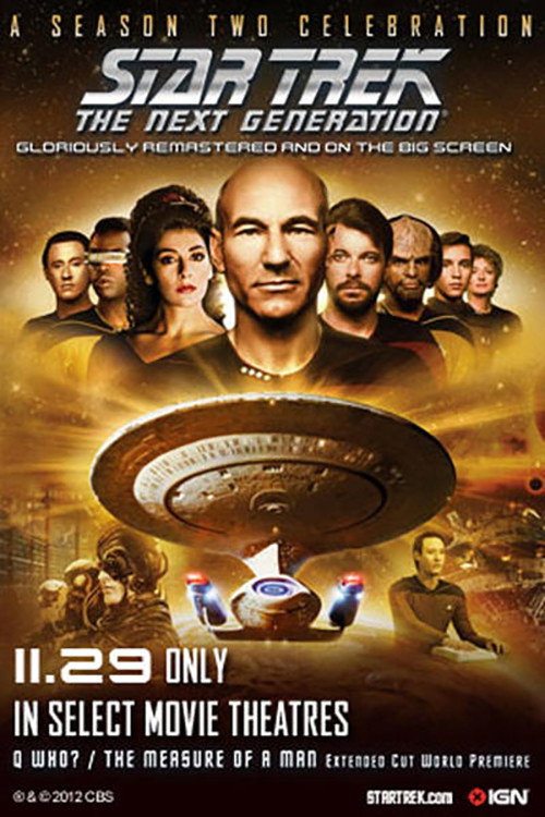Movie poster for Star Trek: The Next Generation - A Celebration of Season 2 (2012)