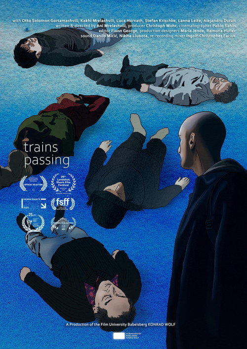 Movie poster for Trains passing (2025)