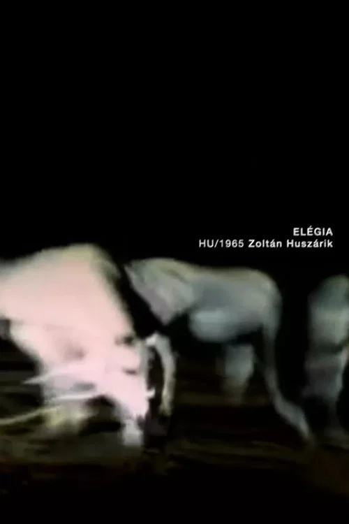 Movie poster for Elegy (1966)