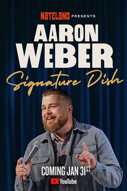 Movie poster for Aaron Weber: Signature Dish (2025)
