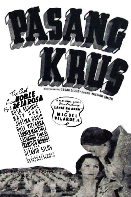 Movie poster for Pasang Krus (1939)