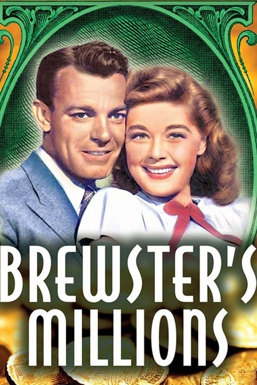 Movie poster for Brewster's Millions (1945)