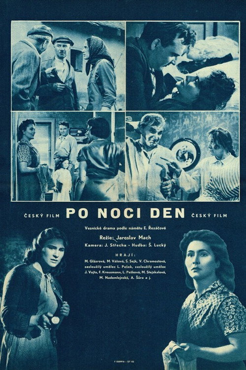 Movie poster for Po noci den (1956)