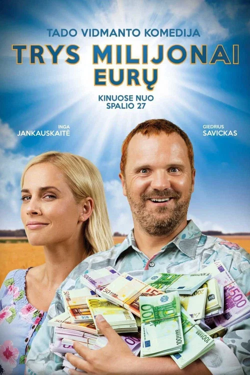 Movie poster for Three Million Euros (2017)