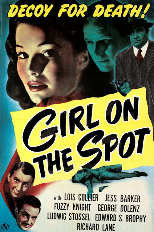 Movie poster for Girl on the Spot (1946)