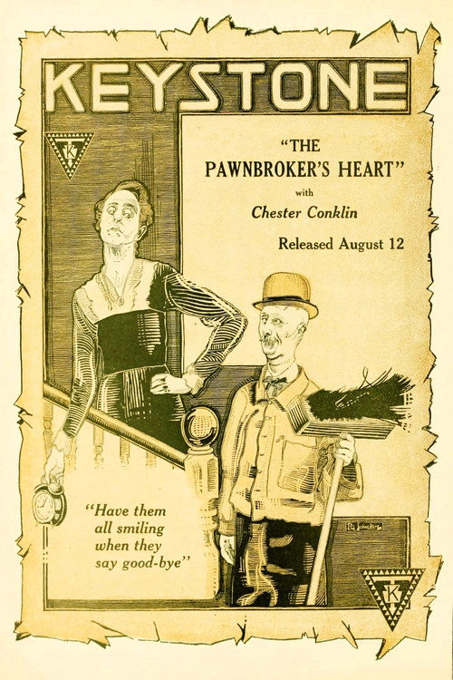 Movie poster for The Pawnbroker's Heart (1917)