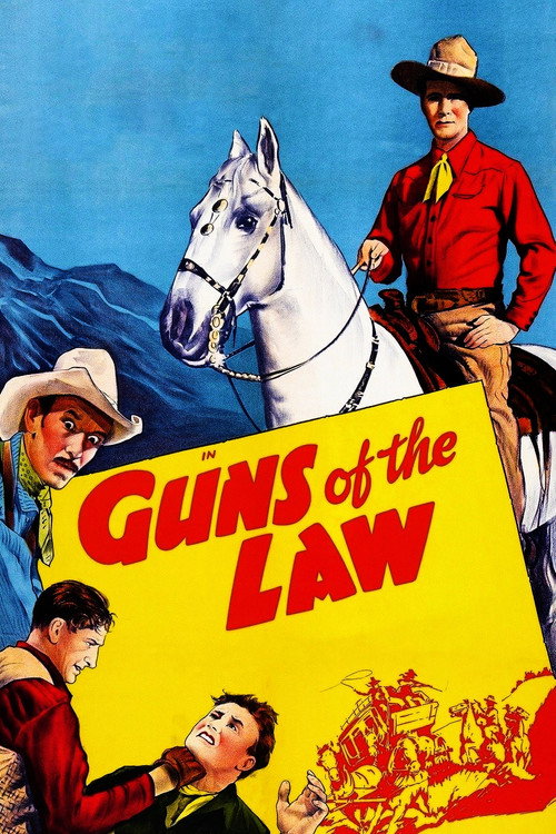 Movie poster for Guns of the Law (1944)