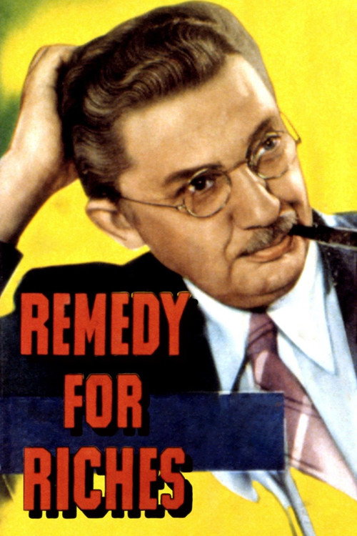 Movie poster for Remedy for Riches (1940)